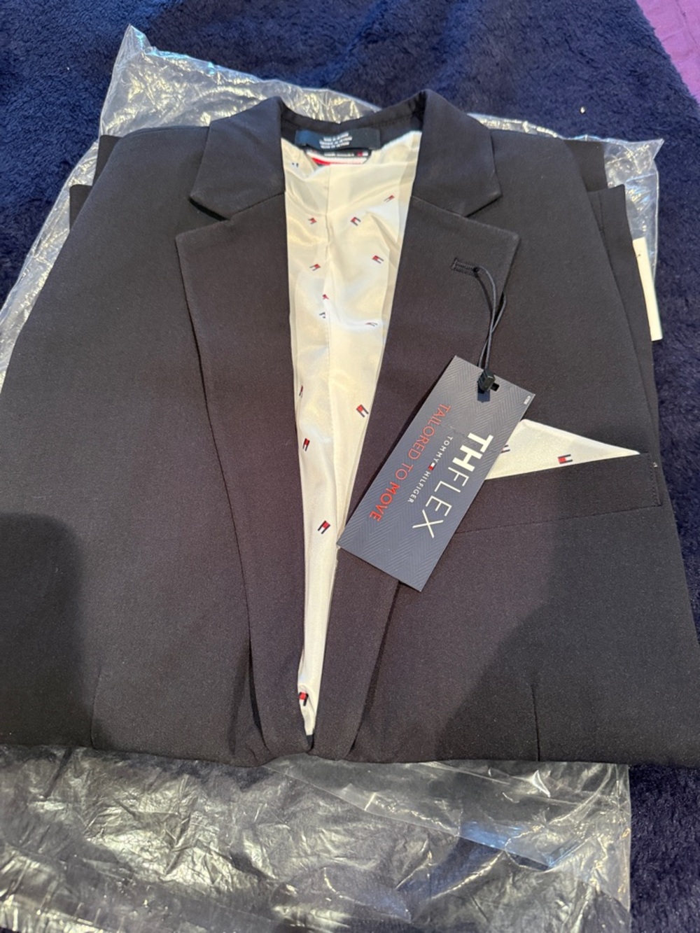 Tommy Hilfiger Navy Blue Kids Blazer